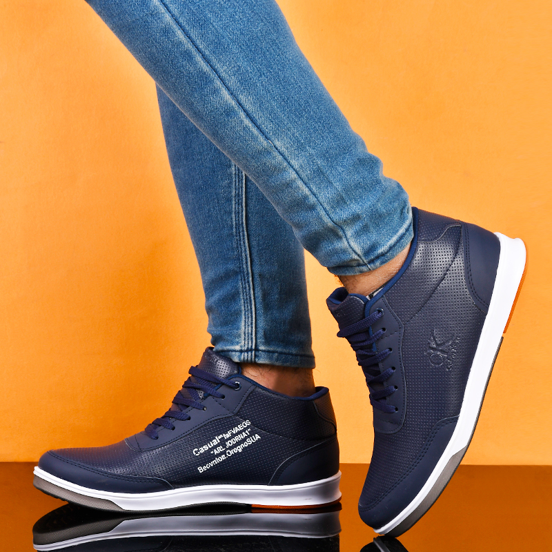 كفش ساقدارسرمه اي مردانه مدل arashid