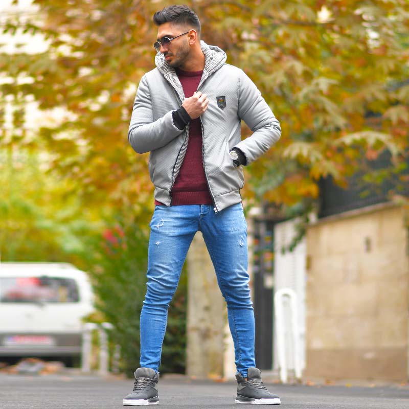 کاپشن مردانه مدل SAZAN