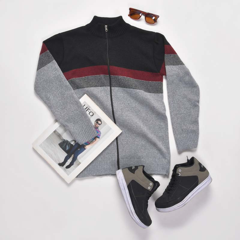 سوئیشرت بافت مردانه مدل Sayman