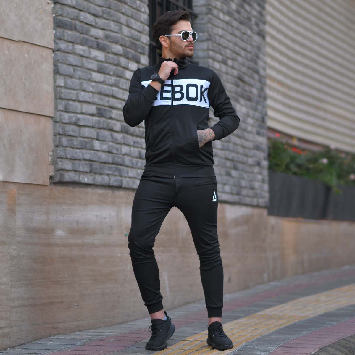 ست سوئیشرت شلوارمردانه Reebok مدلBarzam