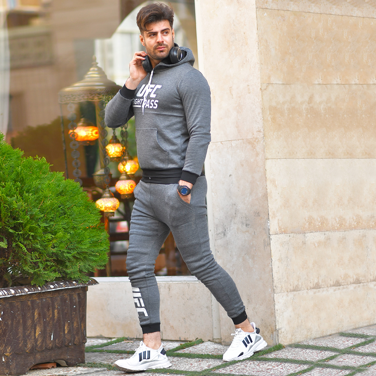 ست سوئيشرت شلوار مردانه مدل Delavar