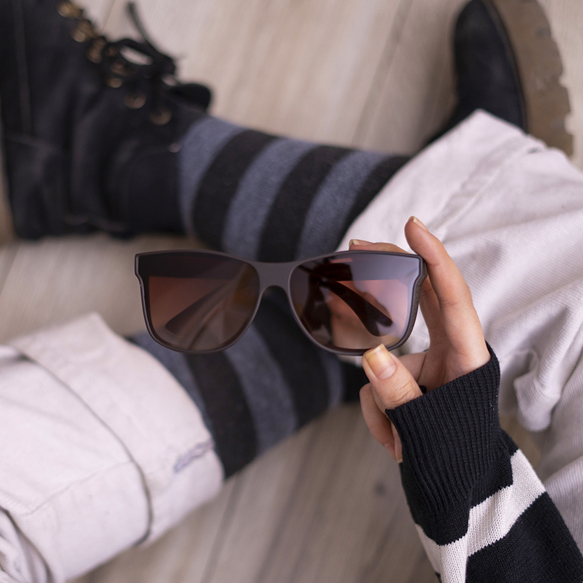 عينك آفتابي مدل HOTA (قهوه اي)