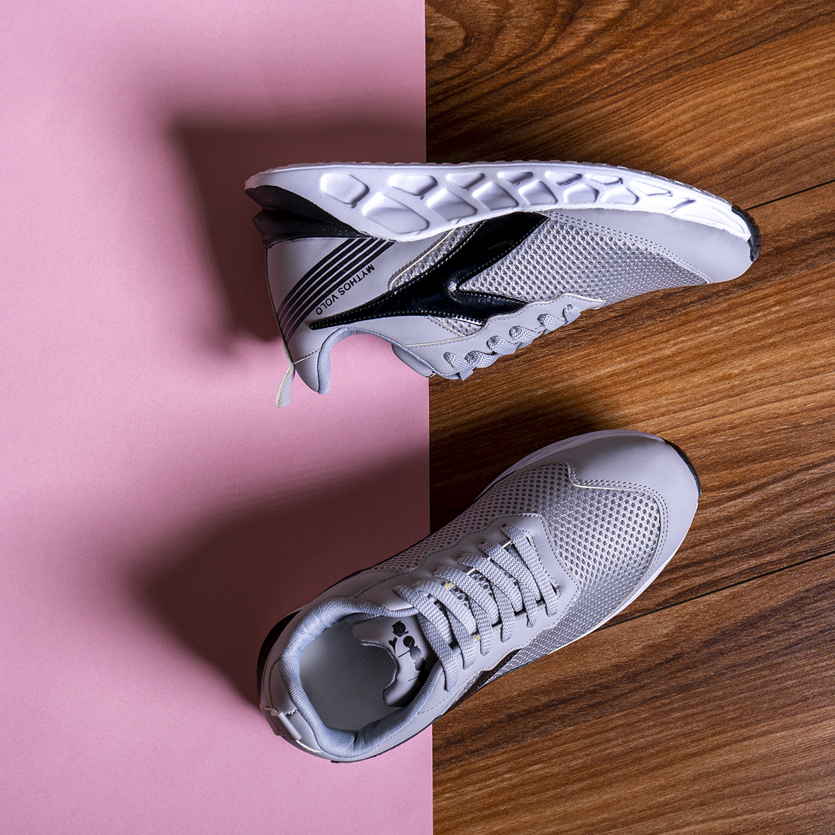 كفش ورزشي دخترانه طوسي مدل Sarin