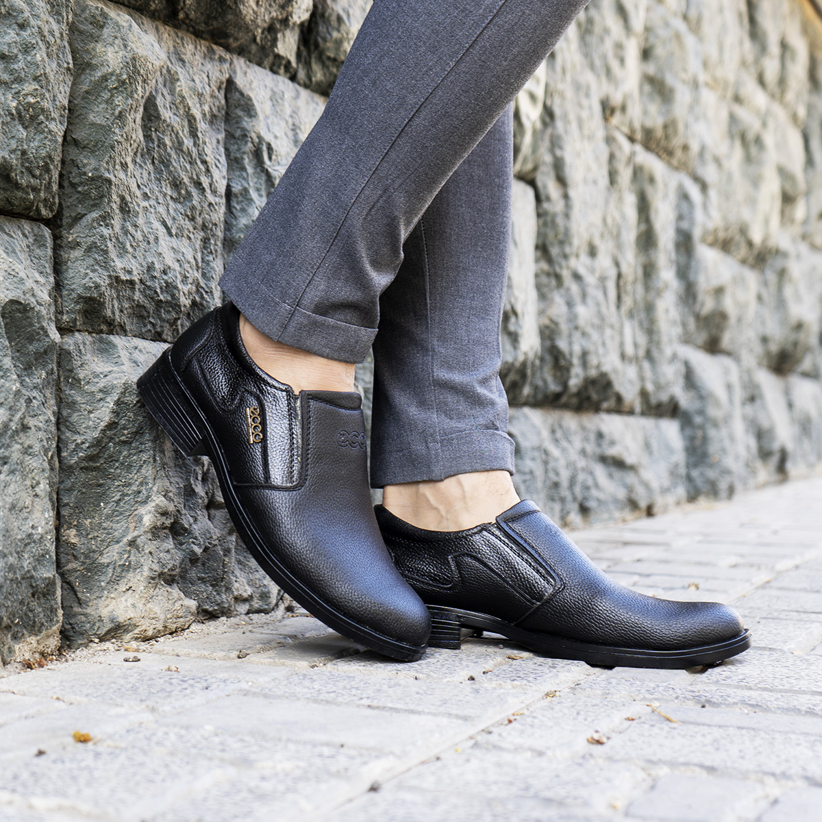 کفش ecco مردانه مشکی مدل Harison