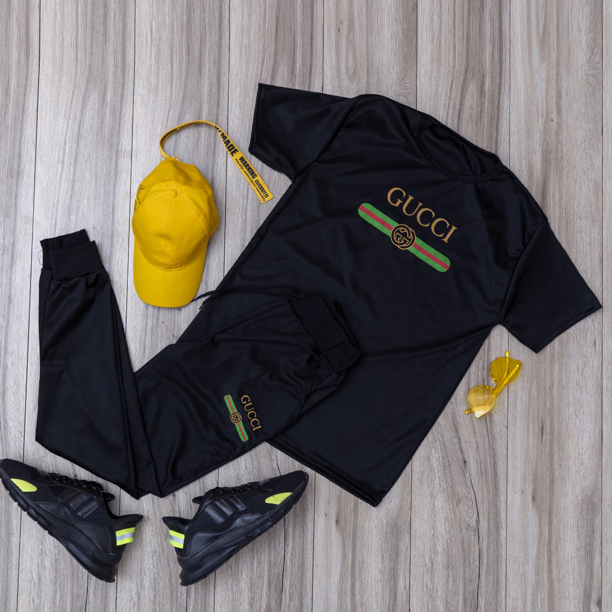 ست تیشرت شلوارGUCCI مردانه مدل Ekan