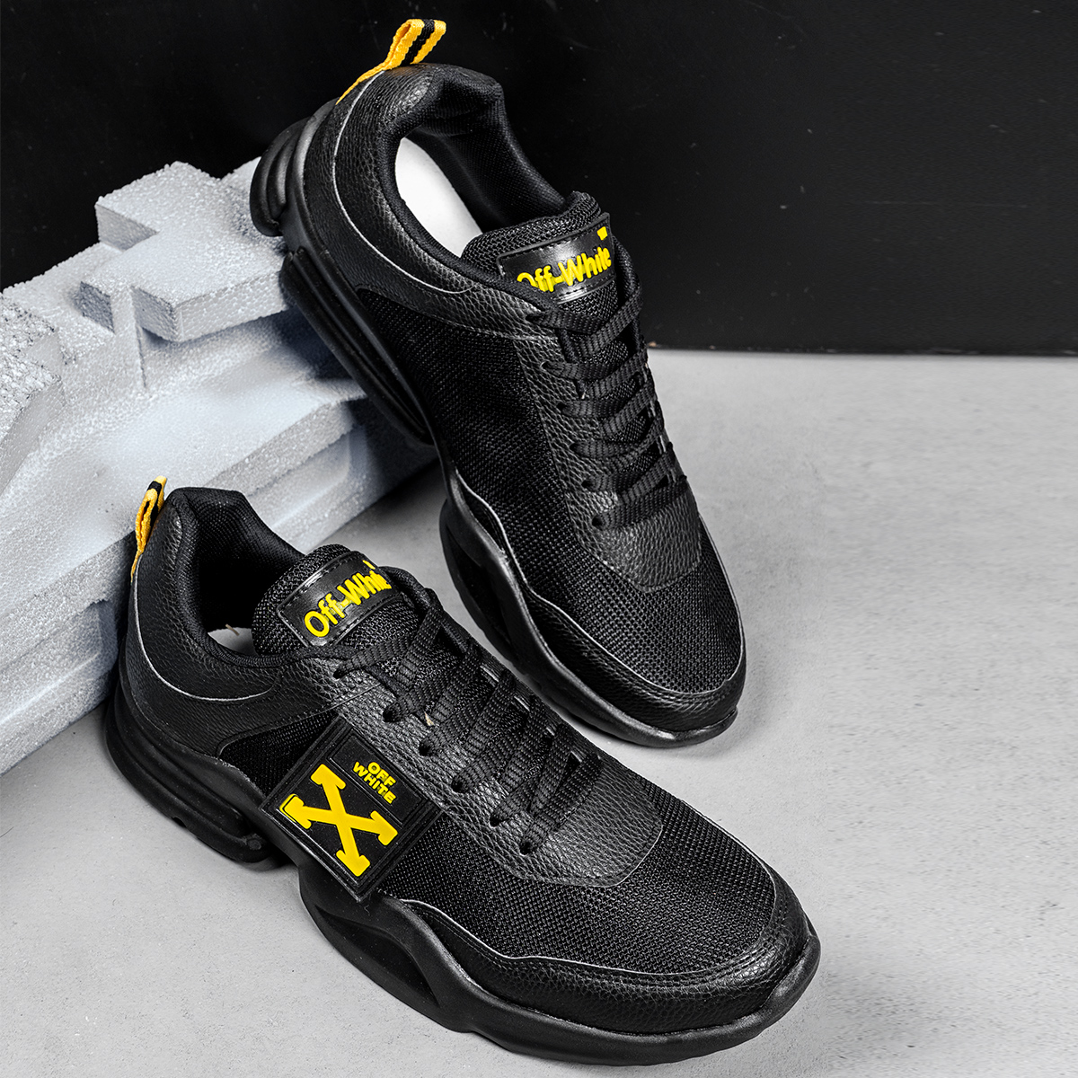 کفش ورزشی مردانه اف وایت مشکی مدلNamit