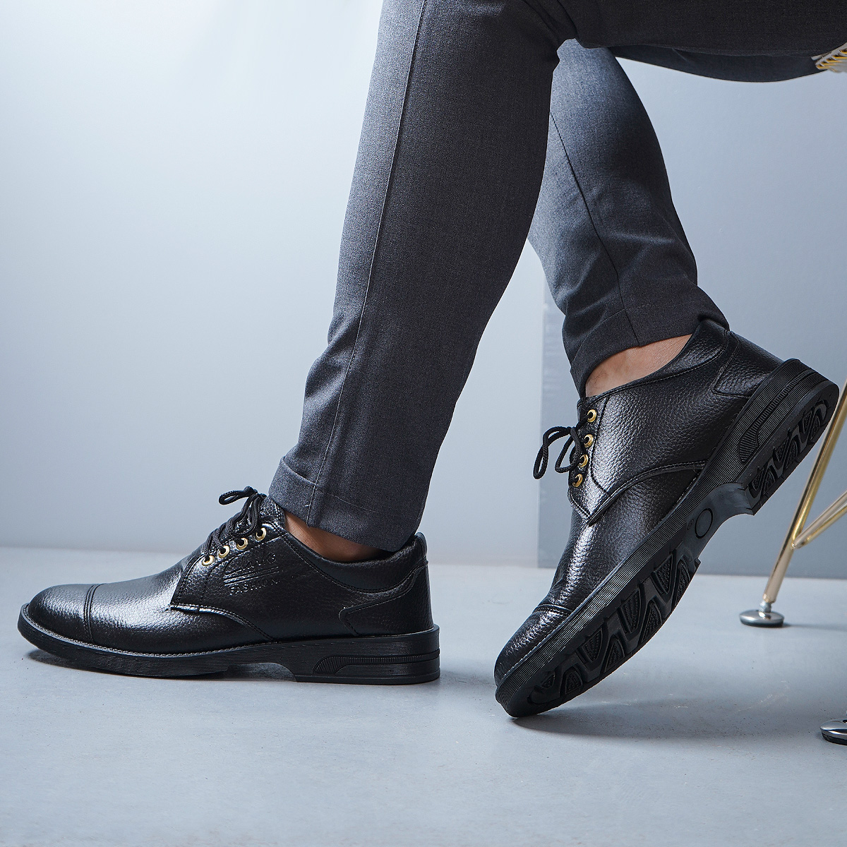 کفش مردانه مشکی مدل Dove