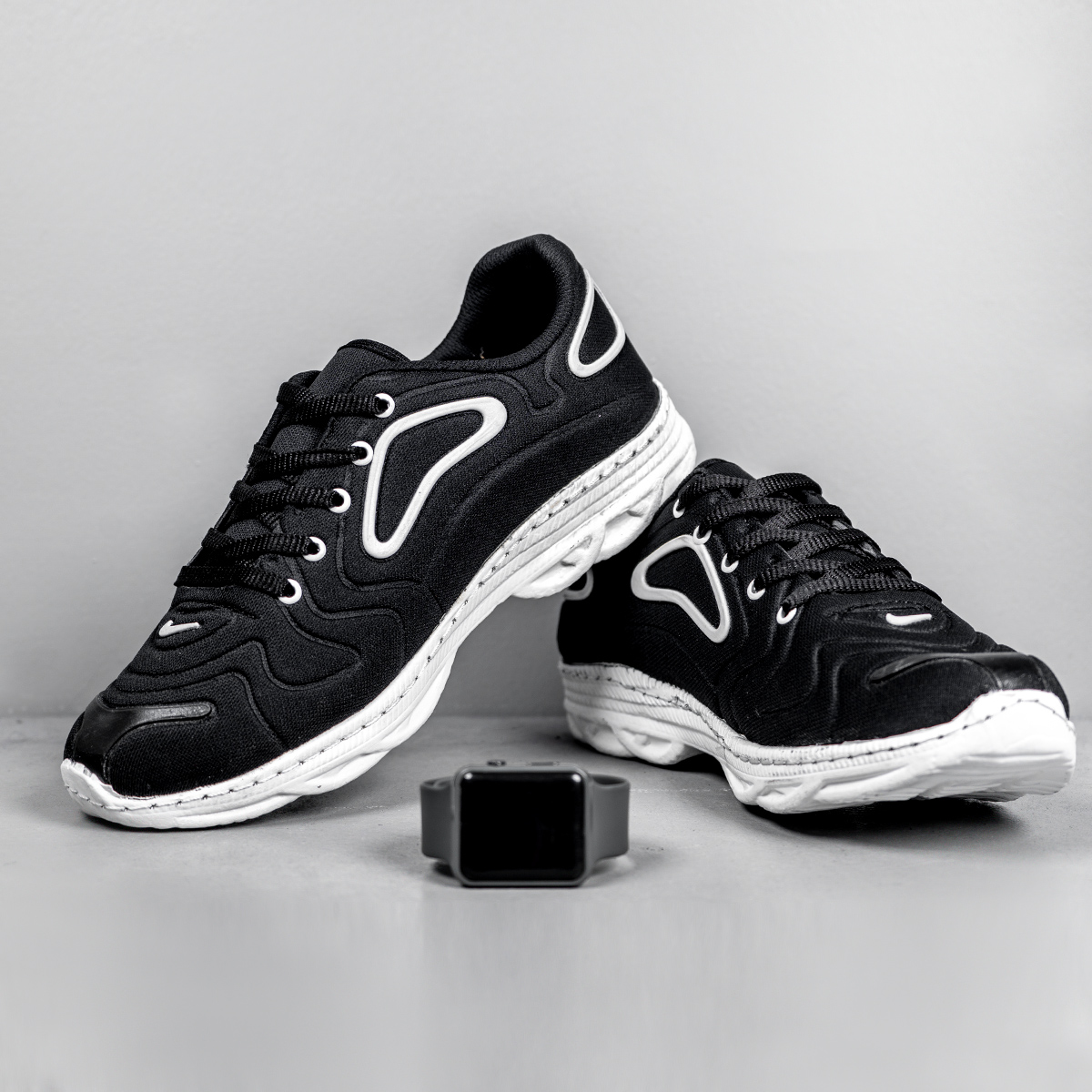 کفش ورزشی مردانه مشکی مدل Daksa