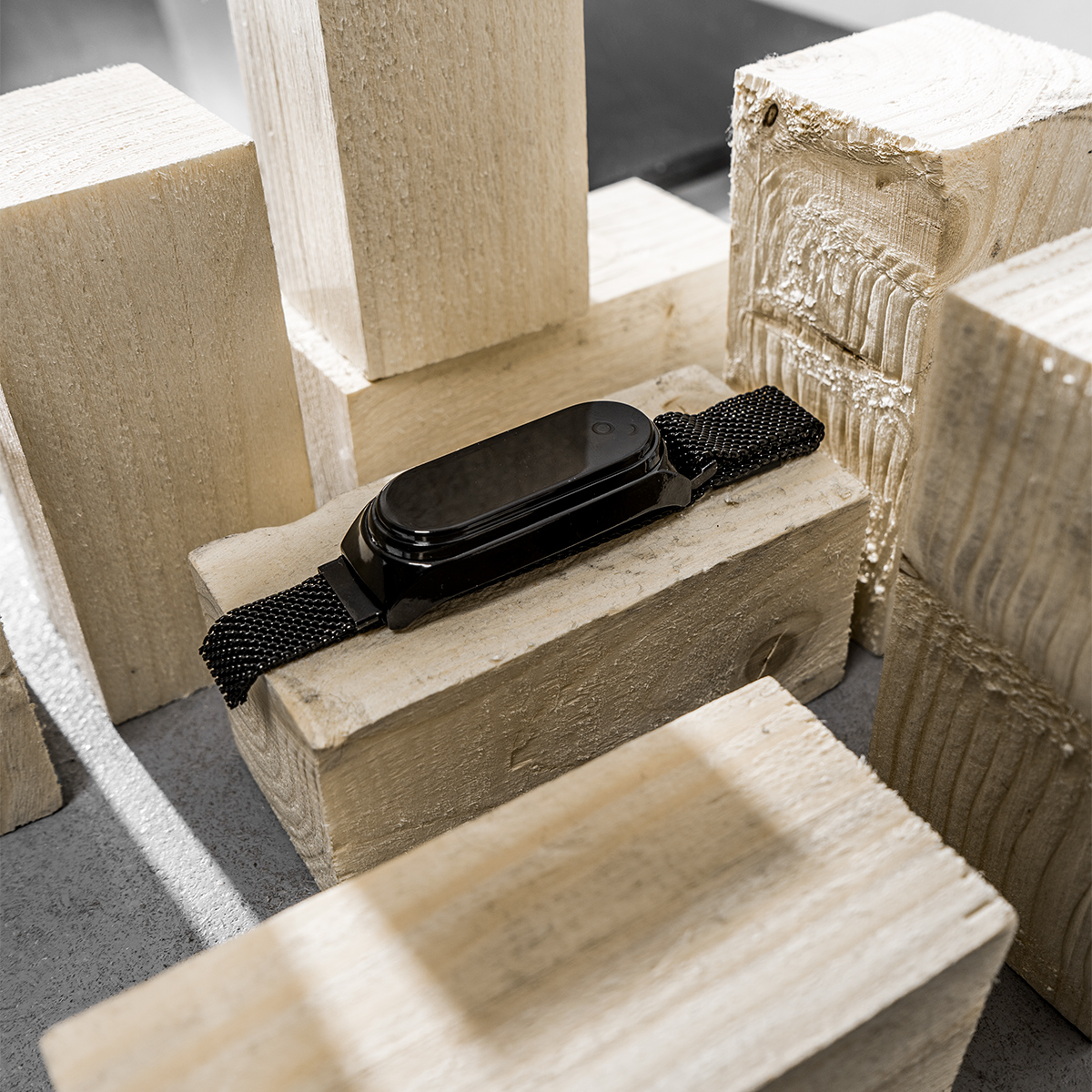 ساعت LED بند فلزی مدل Ruler