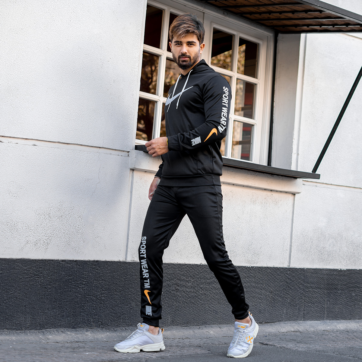 ست هودی شلوار مدل نایک TM