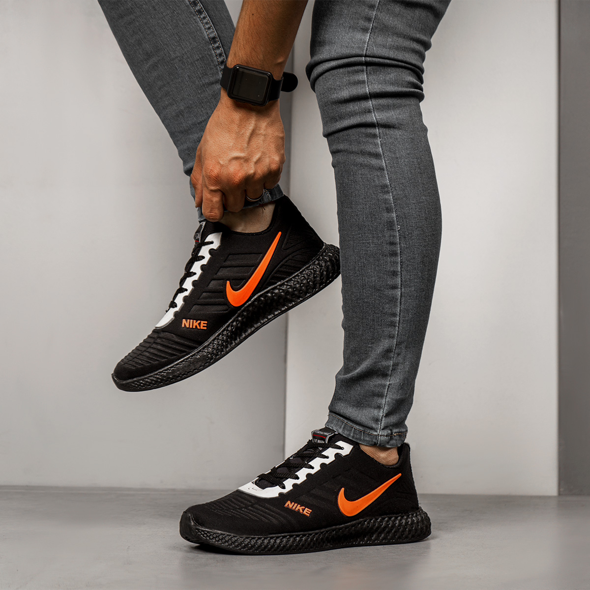 کفش ورزشی(T) نایک نارنجی مدل Ht30