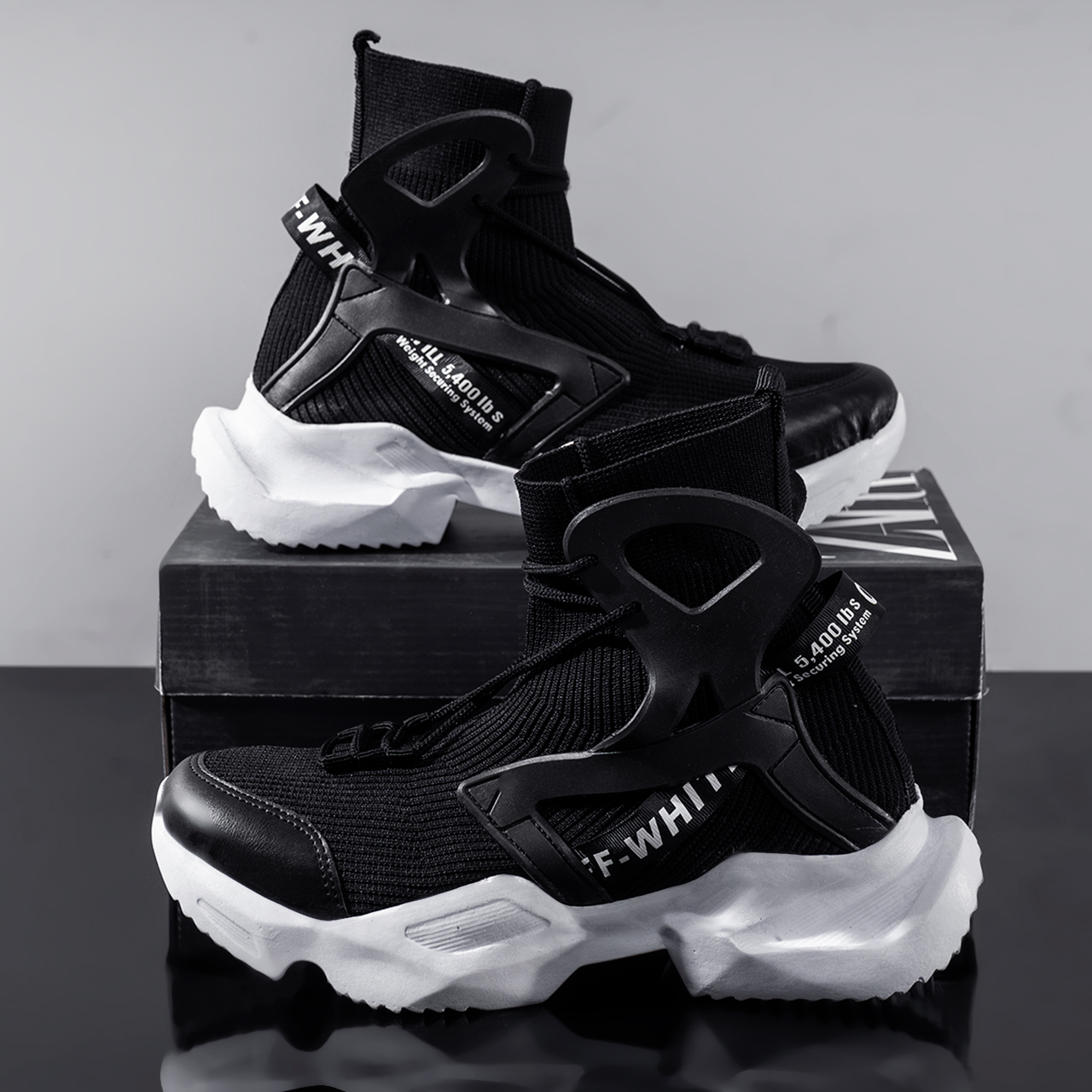 کفش مردانه ساقدارمشکی مدل Darvin