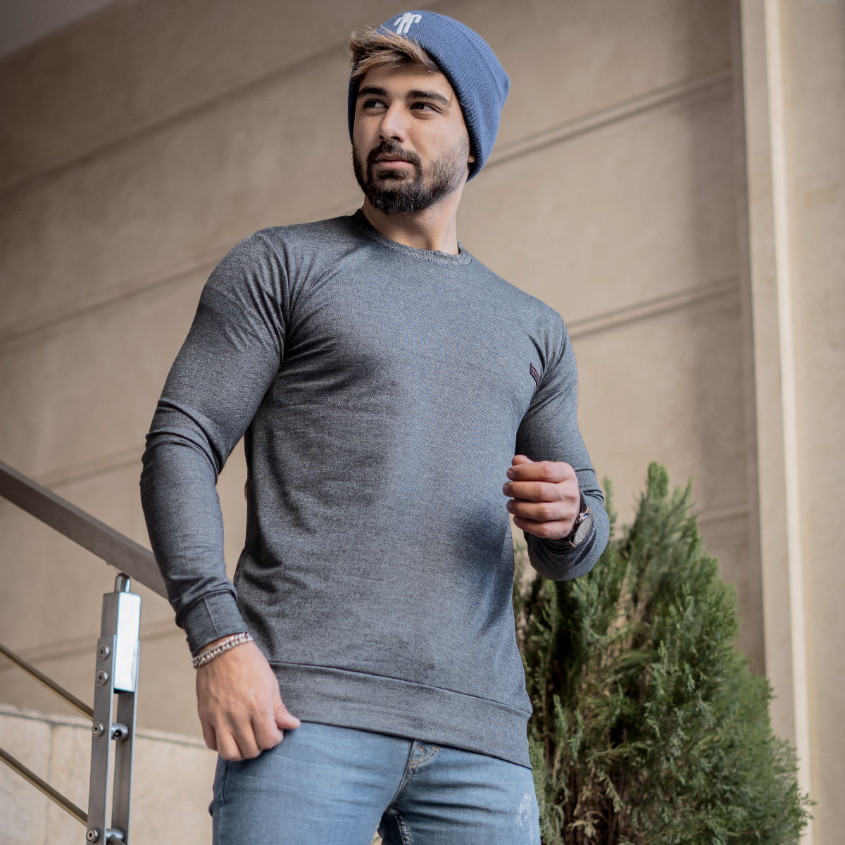 دورس مردانه طوسی تیره مدل Artin