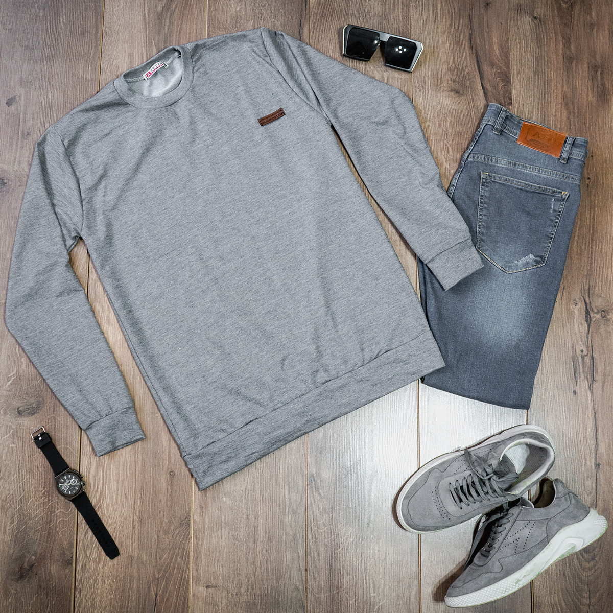 دورس مردانه طوسی روشن مدل Artin