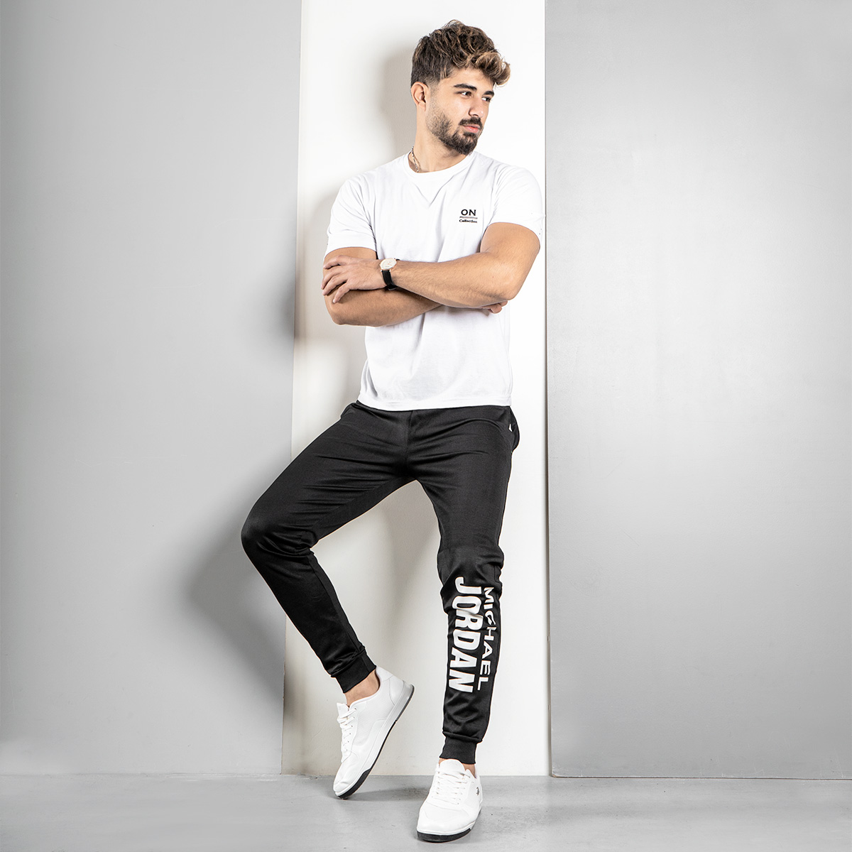 شلوار مردانه (T) جردن مشکی مدلM33