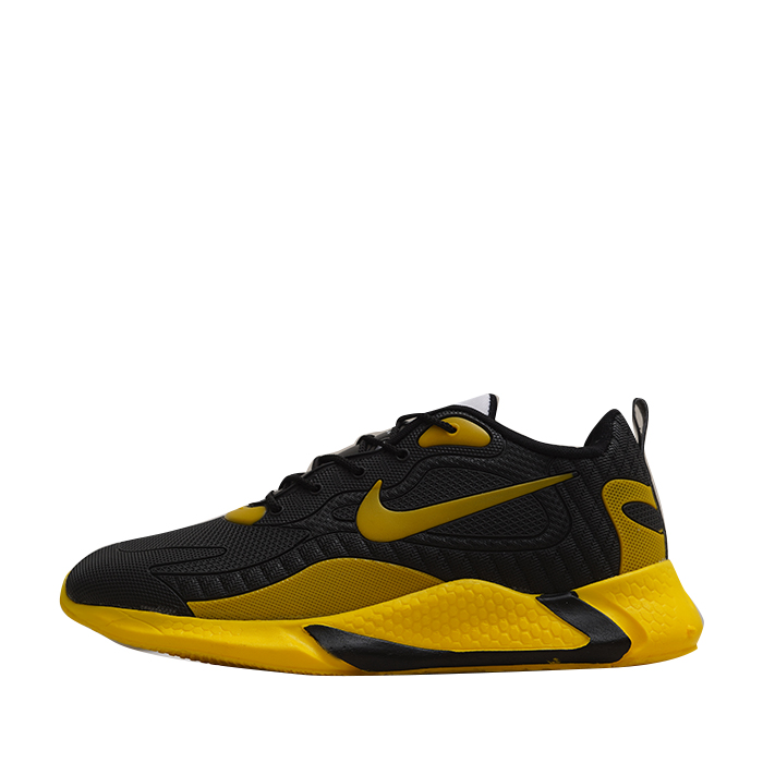 کفش ورزشی نایک مشکی زردمردانه مدلB709