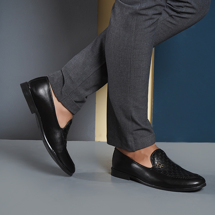 کفش کالج مازراتی مردانه مشکی مدل Manga