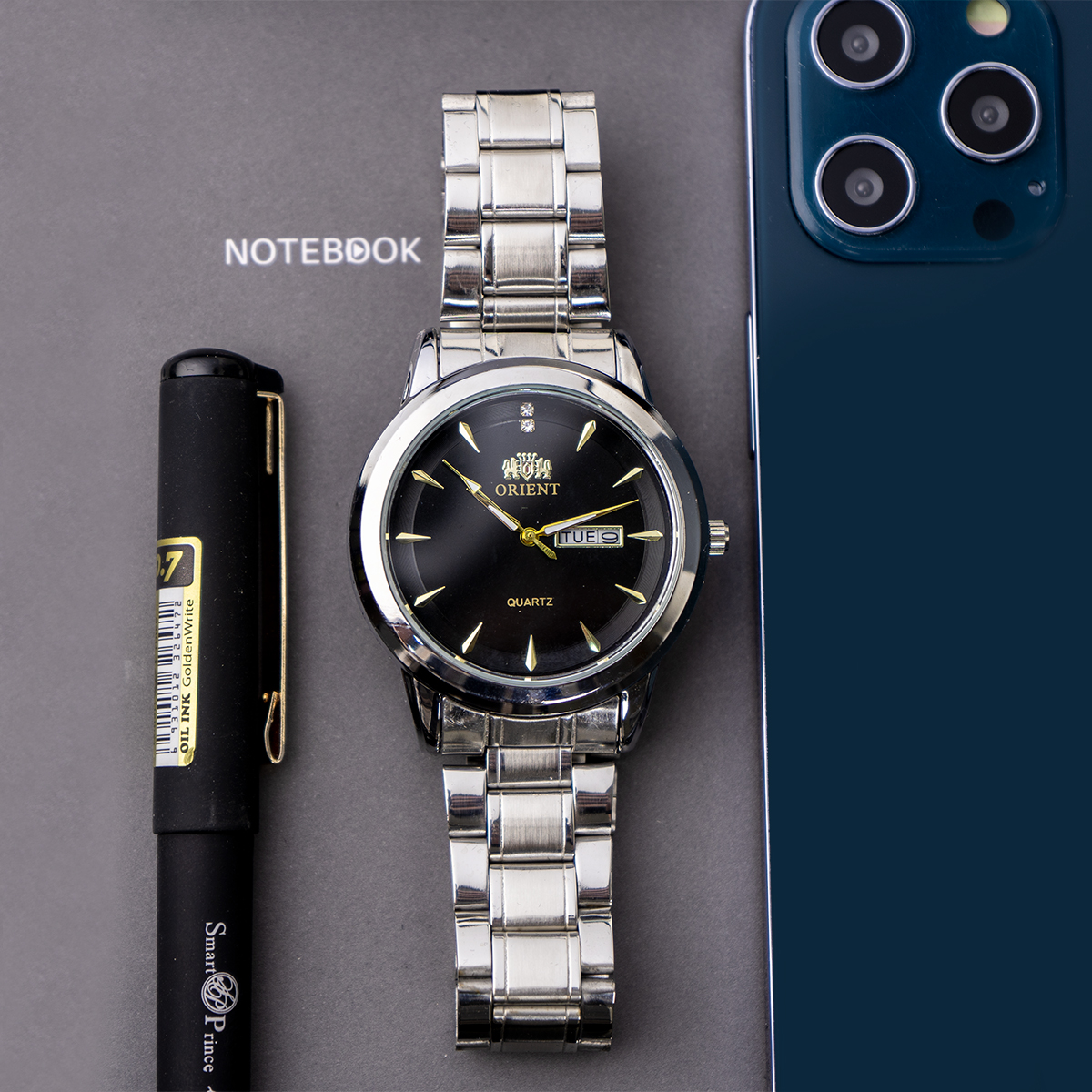 ساعت مچی Orient نقره ای مدل Z20