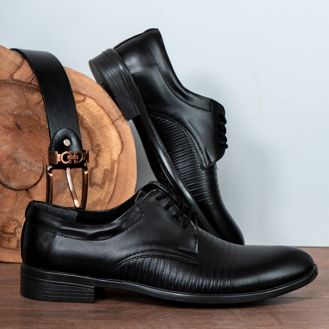 کفش مردانه رسمی ساده خطی مدل 62