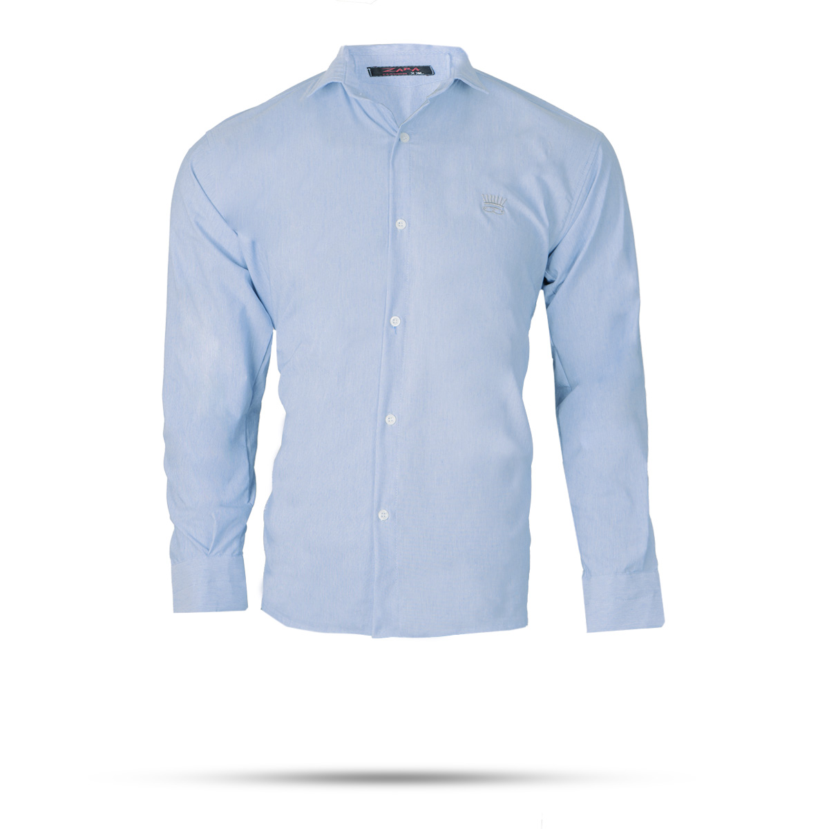 پیراهن مردانه آبی روشن مدل pelin
