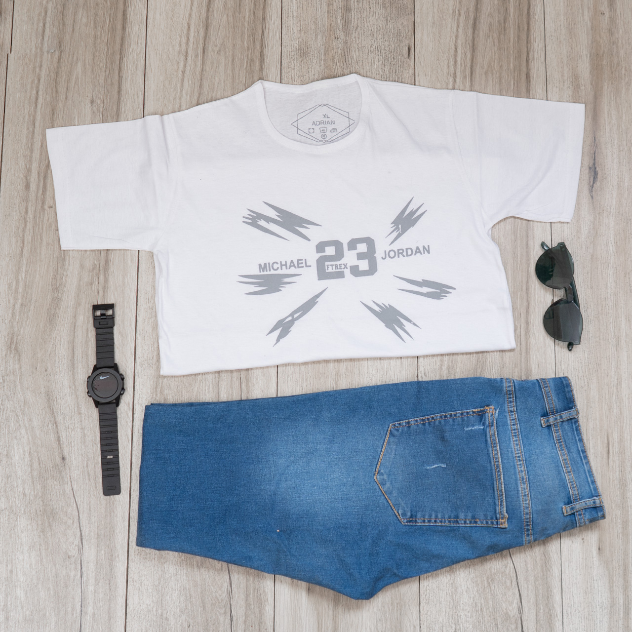 تیشرت مردانه (T) سفید مدل 23