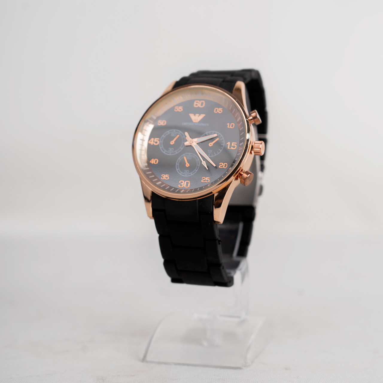 ساعت سرامیکی مشکی مردانه مدلE90