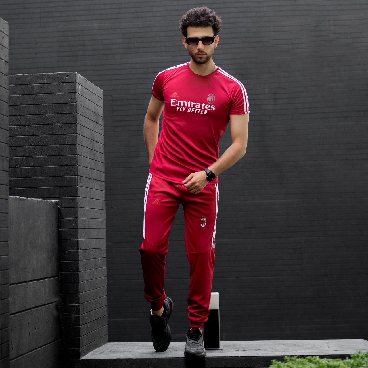 ست تیشرت شلوار مردانه آث میلان مدل SW