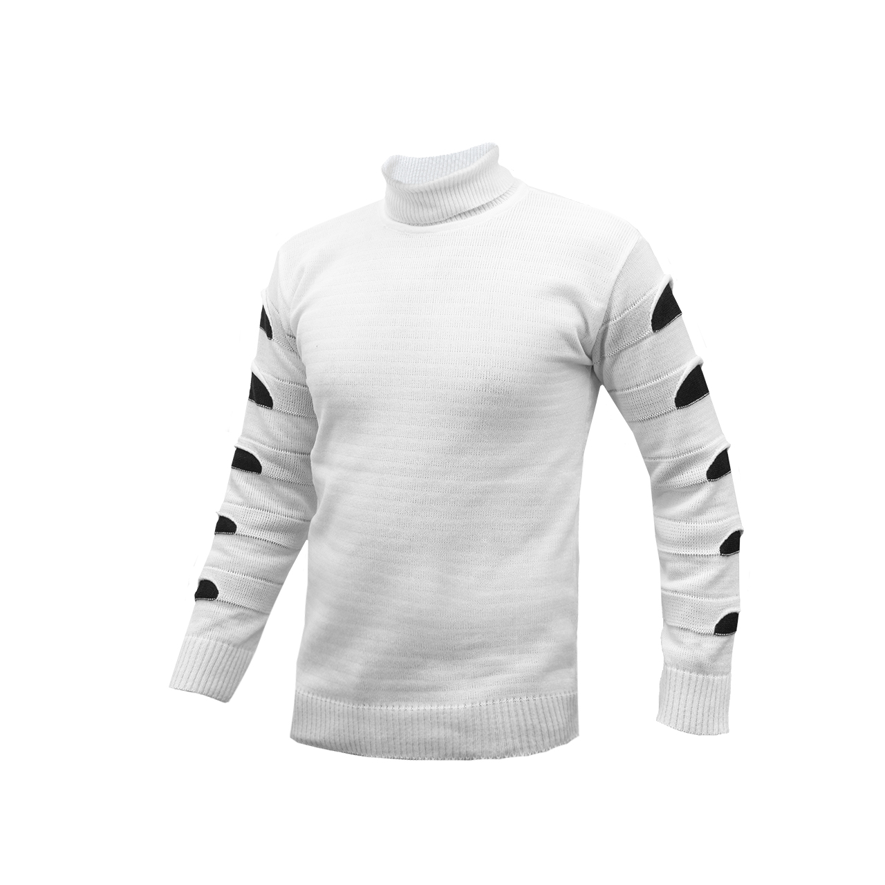 پلیوریقه اسکی سفید مشکی مردانه مدلQ10