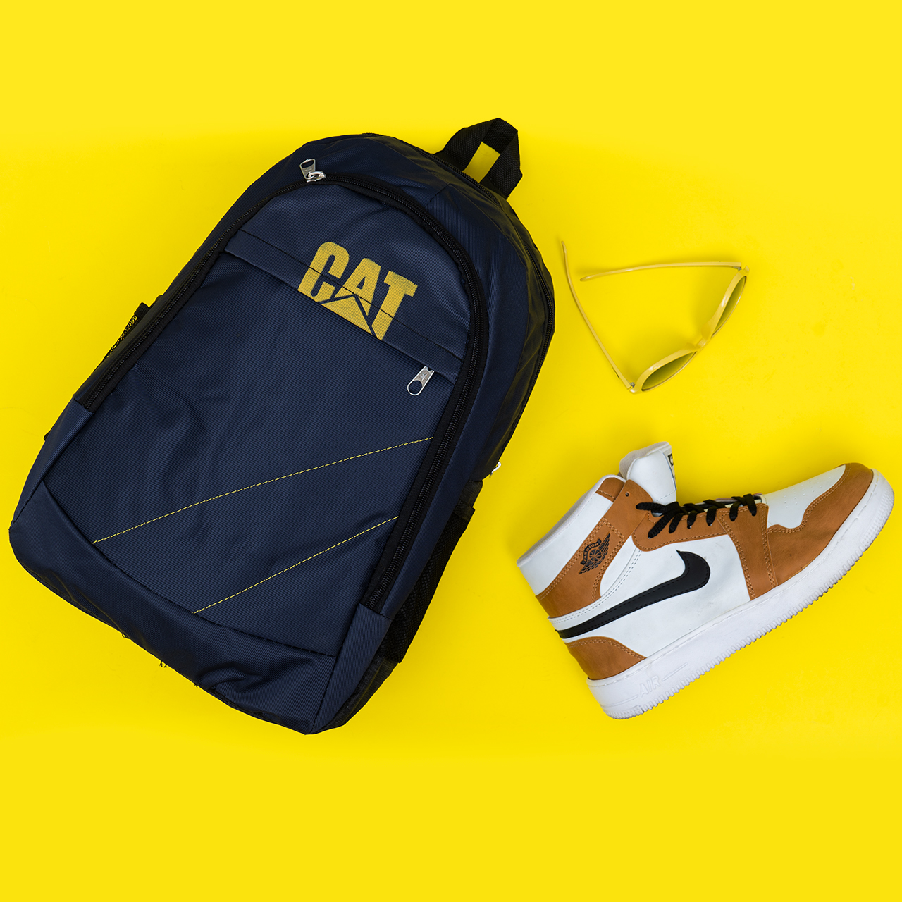 کوله پشتی Cat سرمه ای مدل Barbod