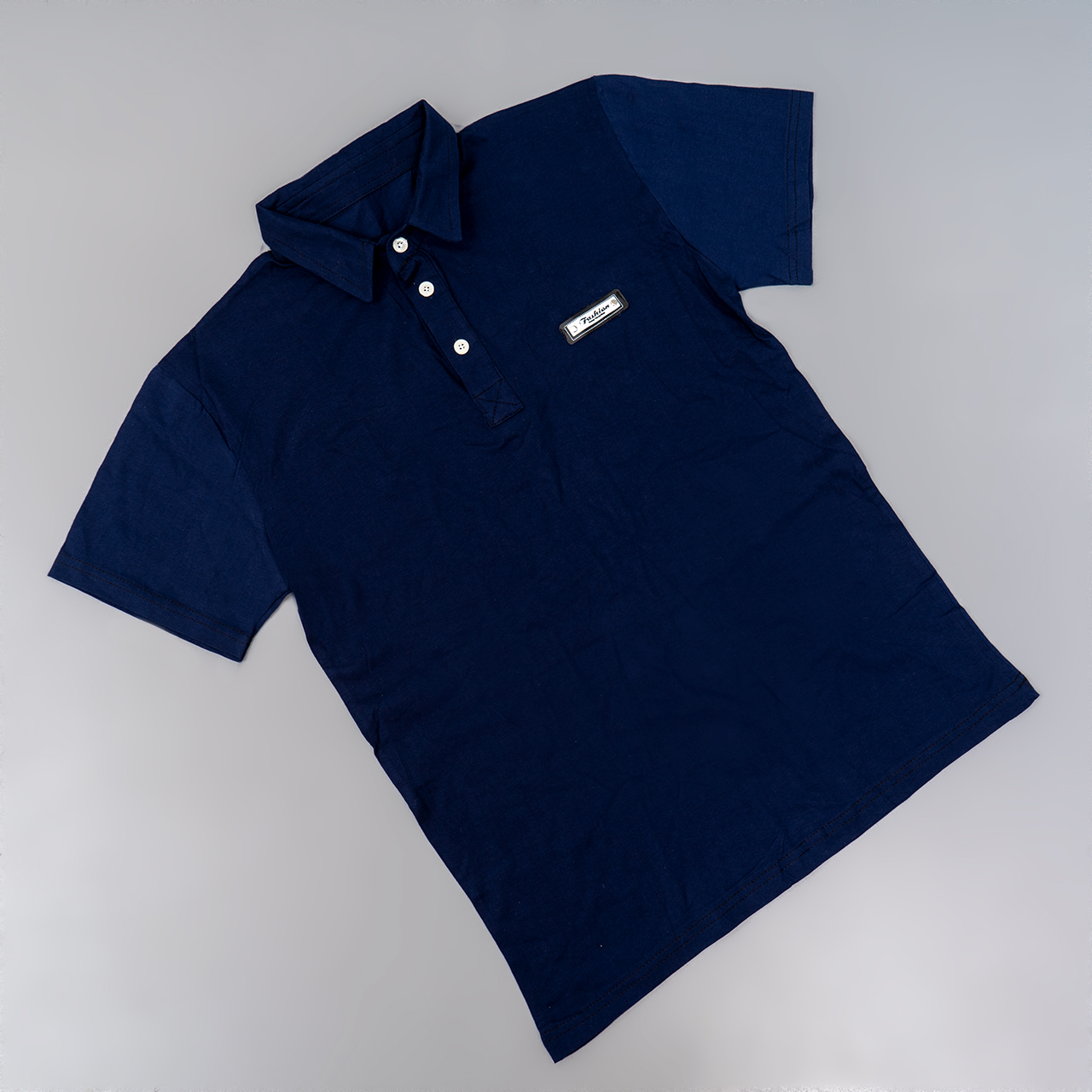 تیشرت مردانه سرمه ای مدل X181