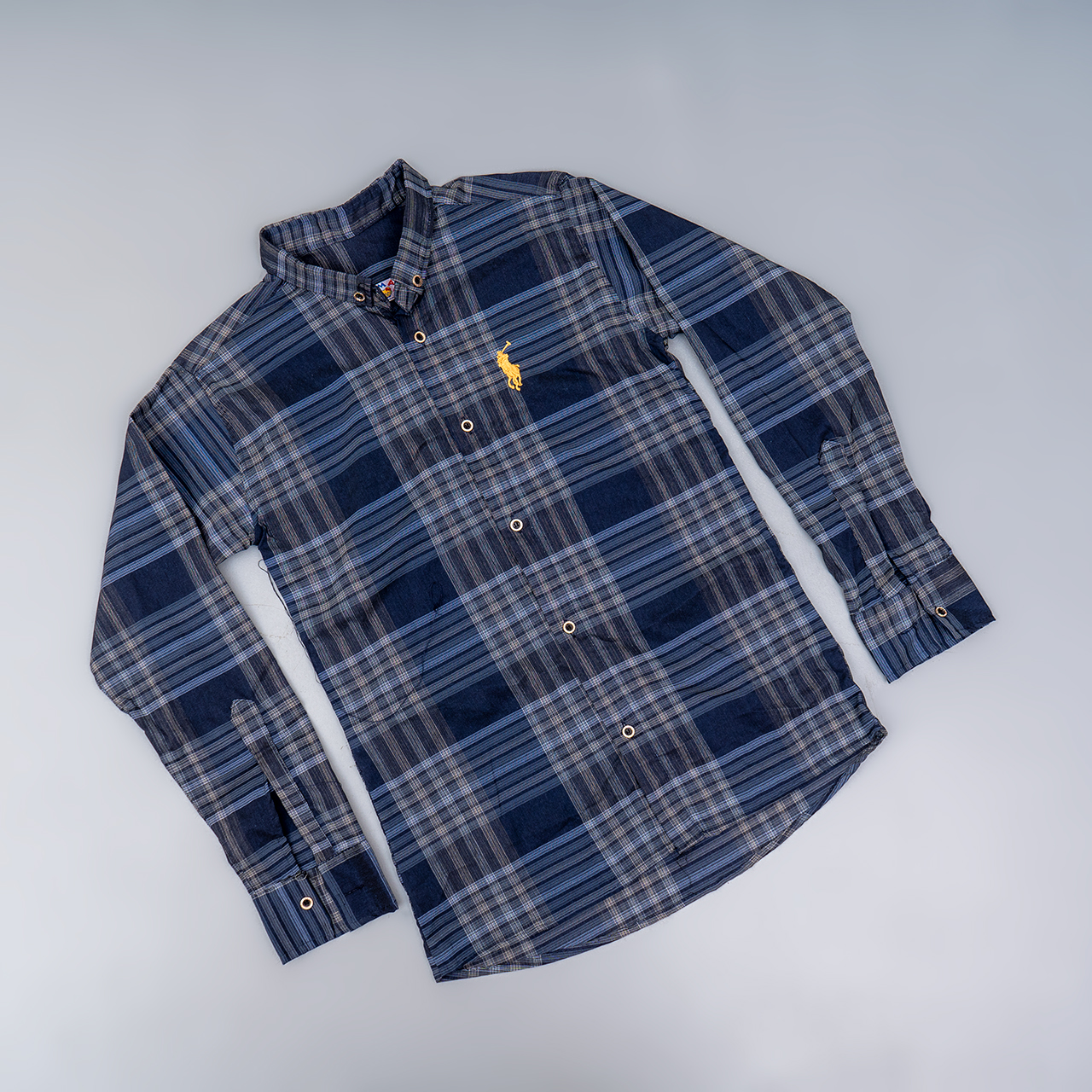 پیراهن مردانه چهارخونه مدل X230