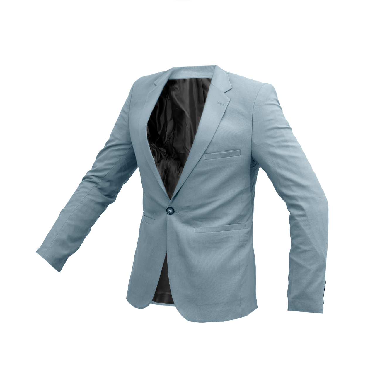 کت مردانه آبی مدل RIKY