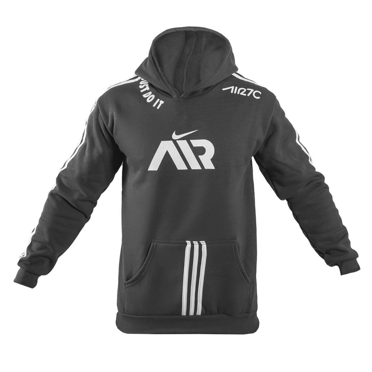 هودی NikeAir طوسی مردانه مدلHaman