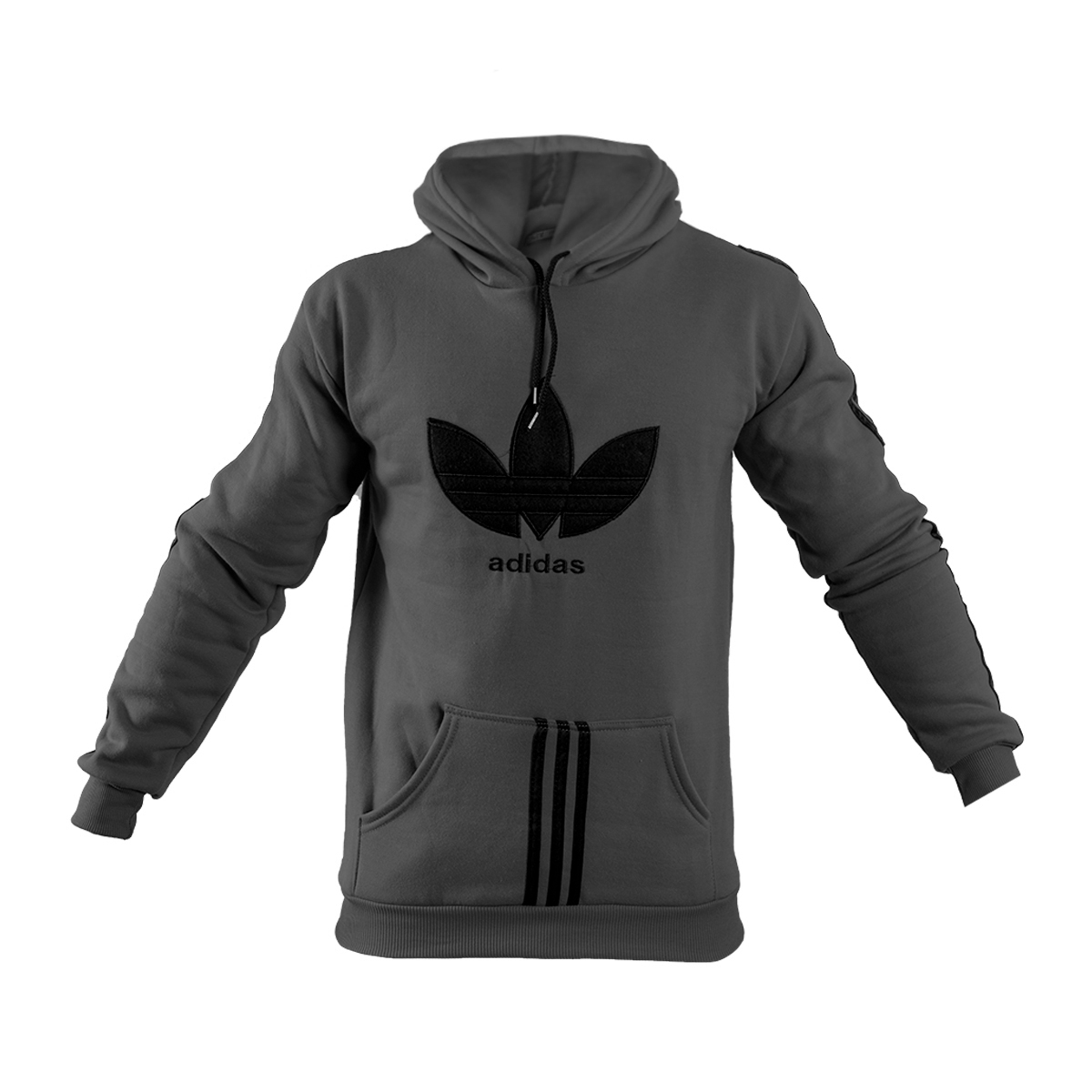 هودی مردانه Adidas طوسی مدل Patrick