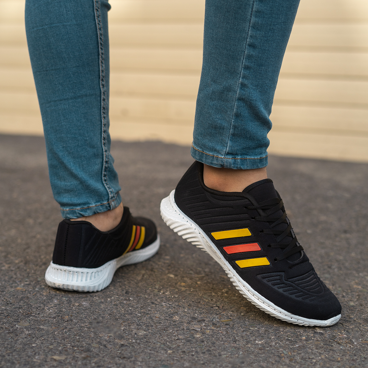 کفش ورزشی (T) مردانه مشکی مدل wendi