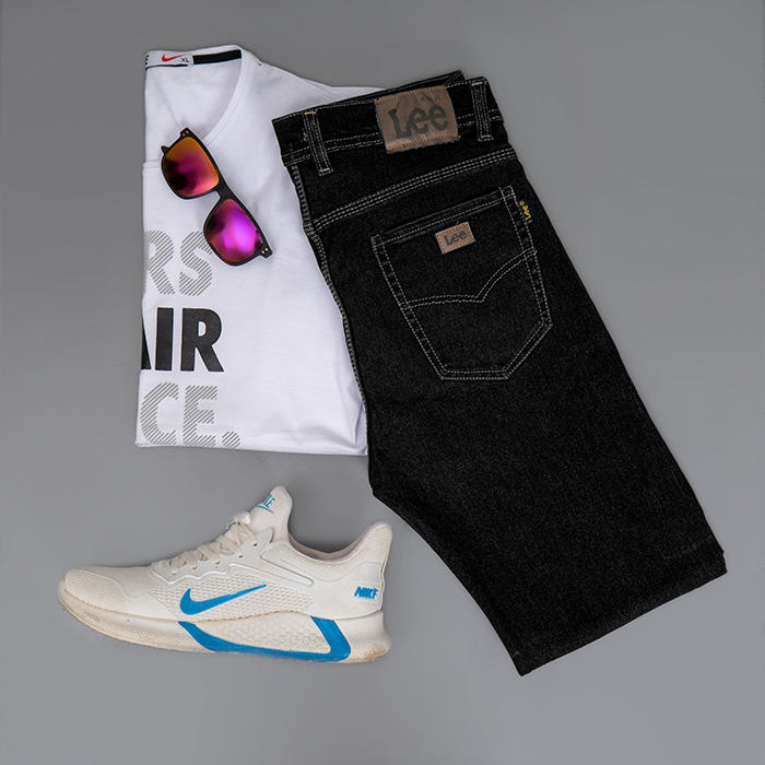 شلوار جین مشکی مدل Arsalan