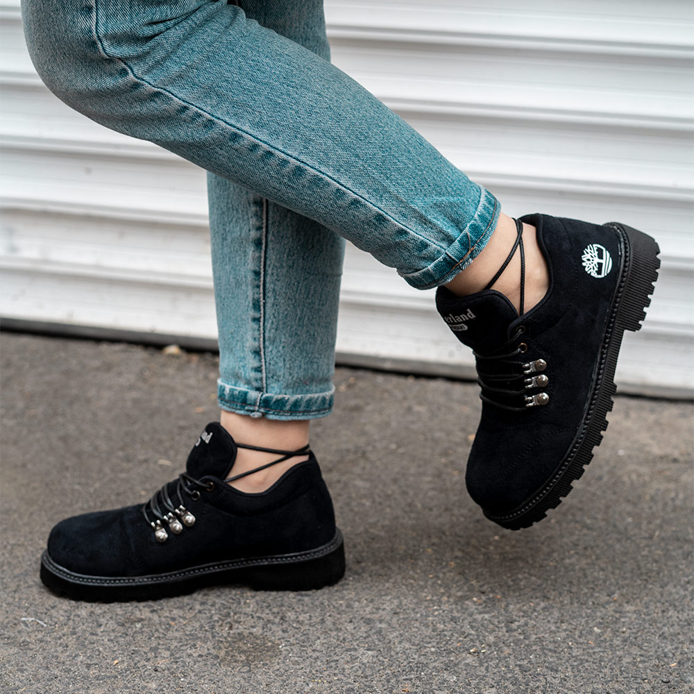 نیم بوت دخترانه مشکی مدل Faranak