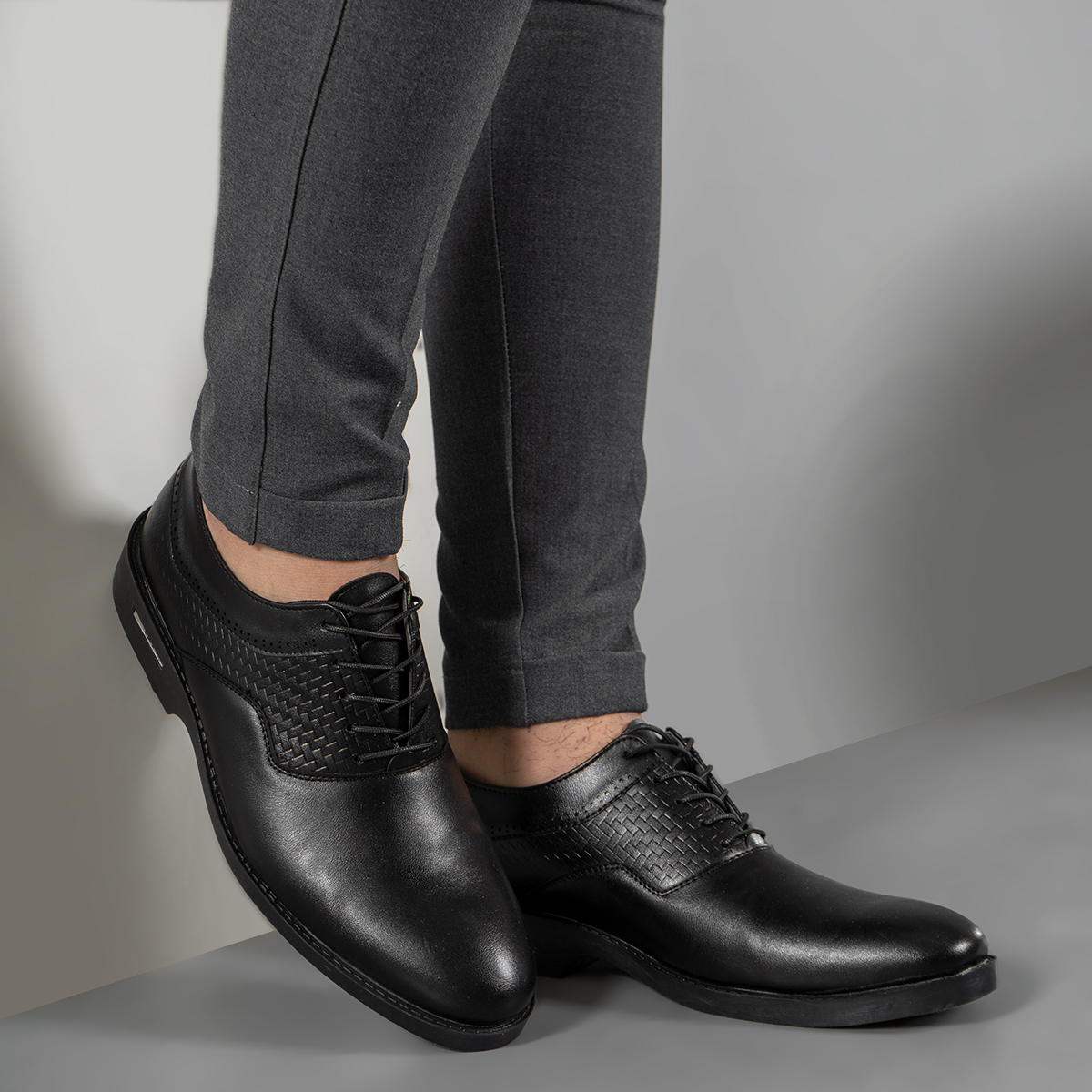 کفش رسمی مشکی مردانه مدل PARHAM