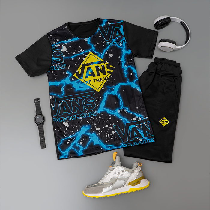 ست تیشرت شلوار مردانه مدل Vans