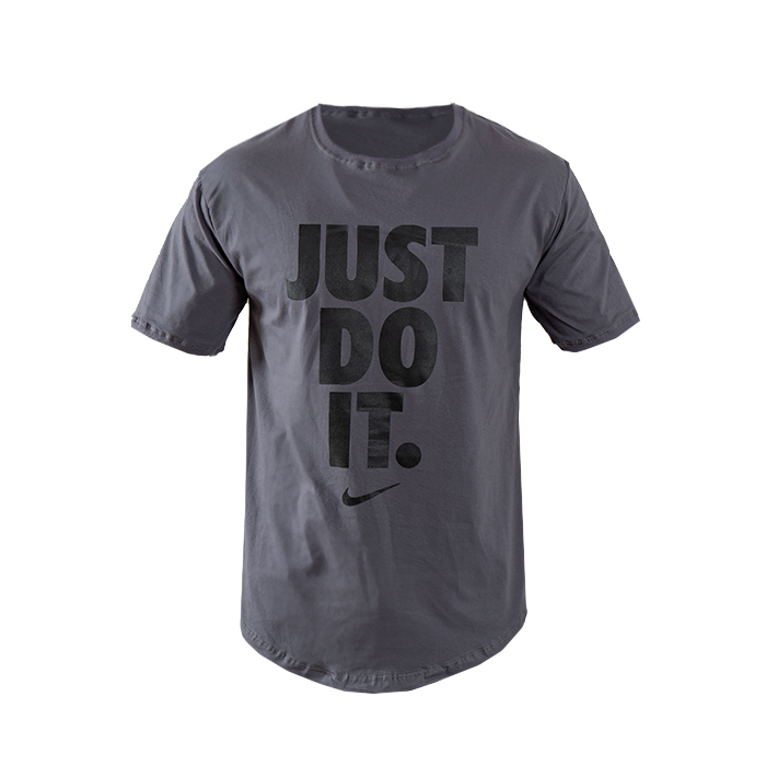 تیشرت Just Do It مردانه طوسی مدل Ditro