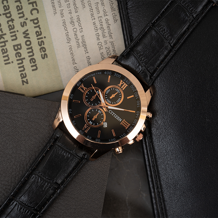 ساعت Citizen مشکی زرگلد مدل B99