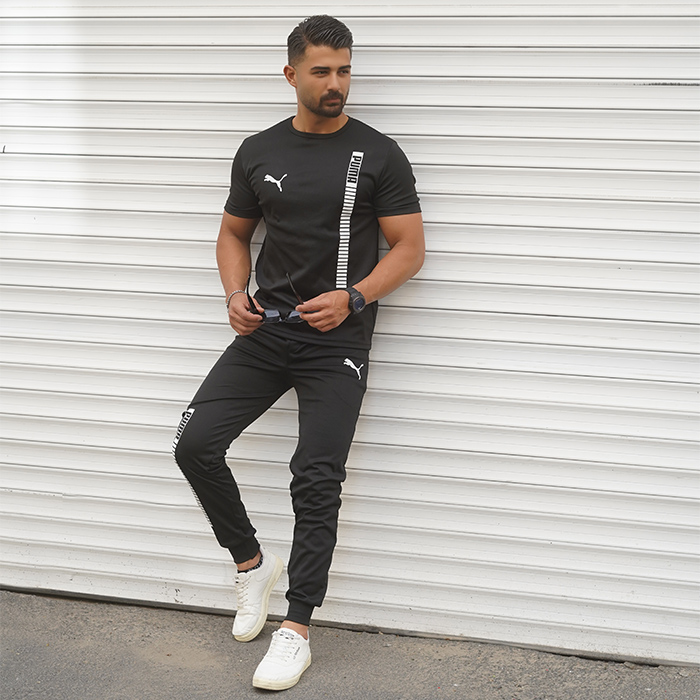 ست تیشرت شلوار مردانه پوما مدل siros