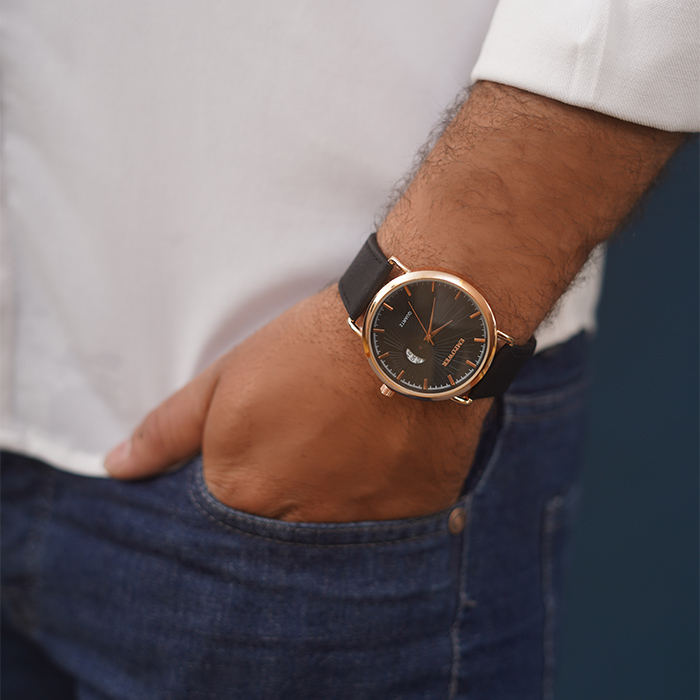 ساعت مچی مشکی empower مدل EM40