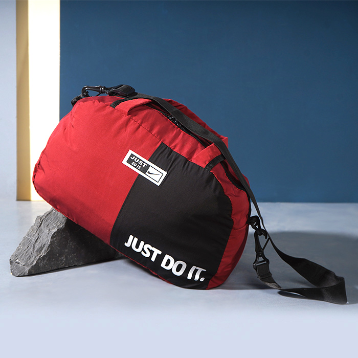 ساک ورزشی just do it قرمز مشکی مدل Karen
