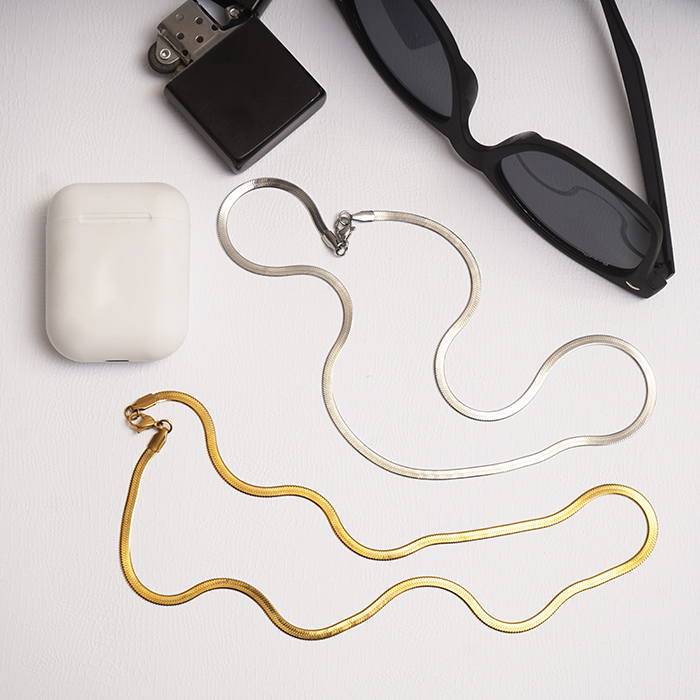 گردنبند طلایی مدل fered