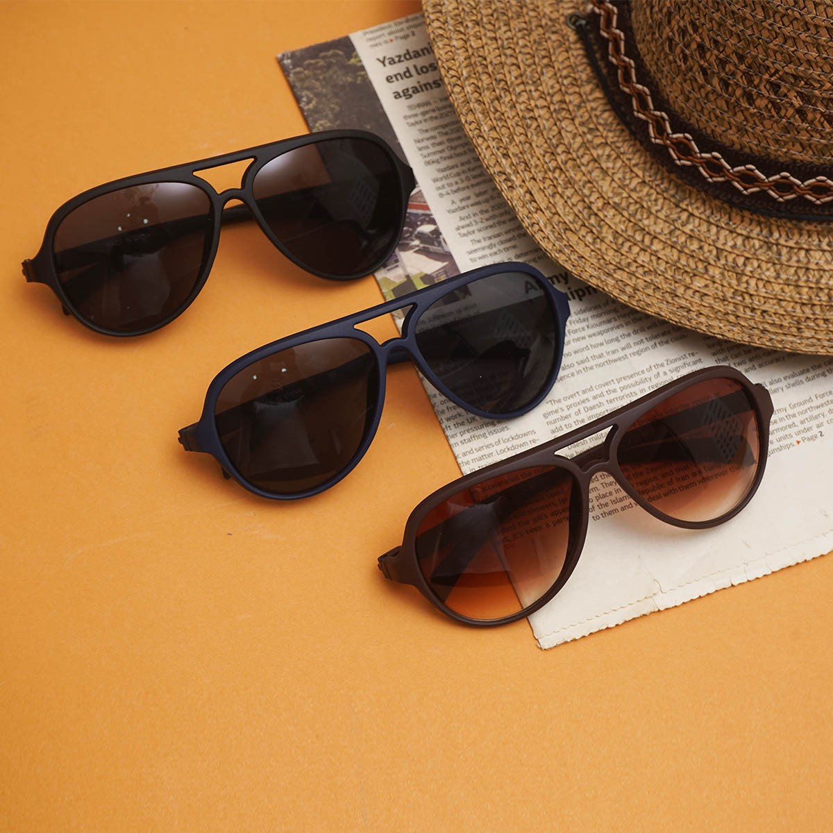 عینک مشکی مردانه مدل Aras