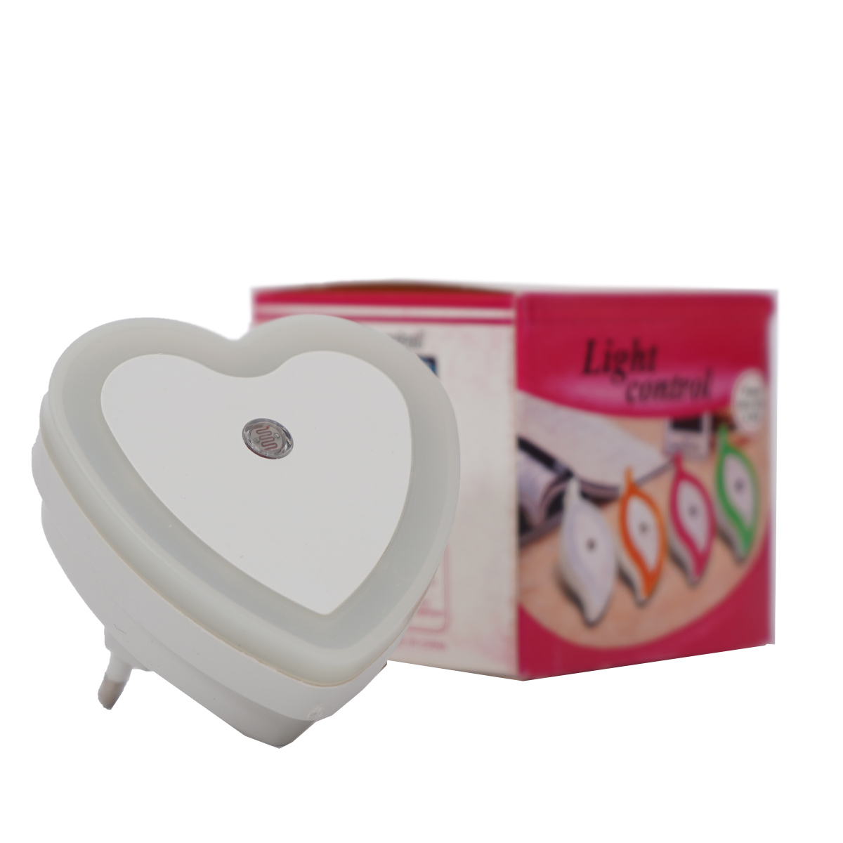 چراغ خواب سنسور دار طرح قلب Light control