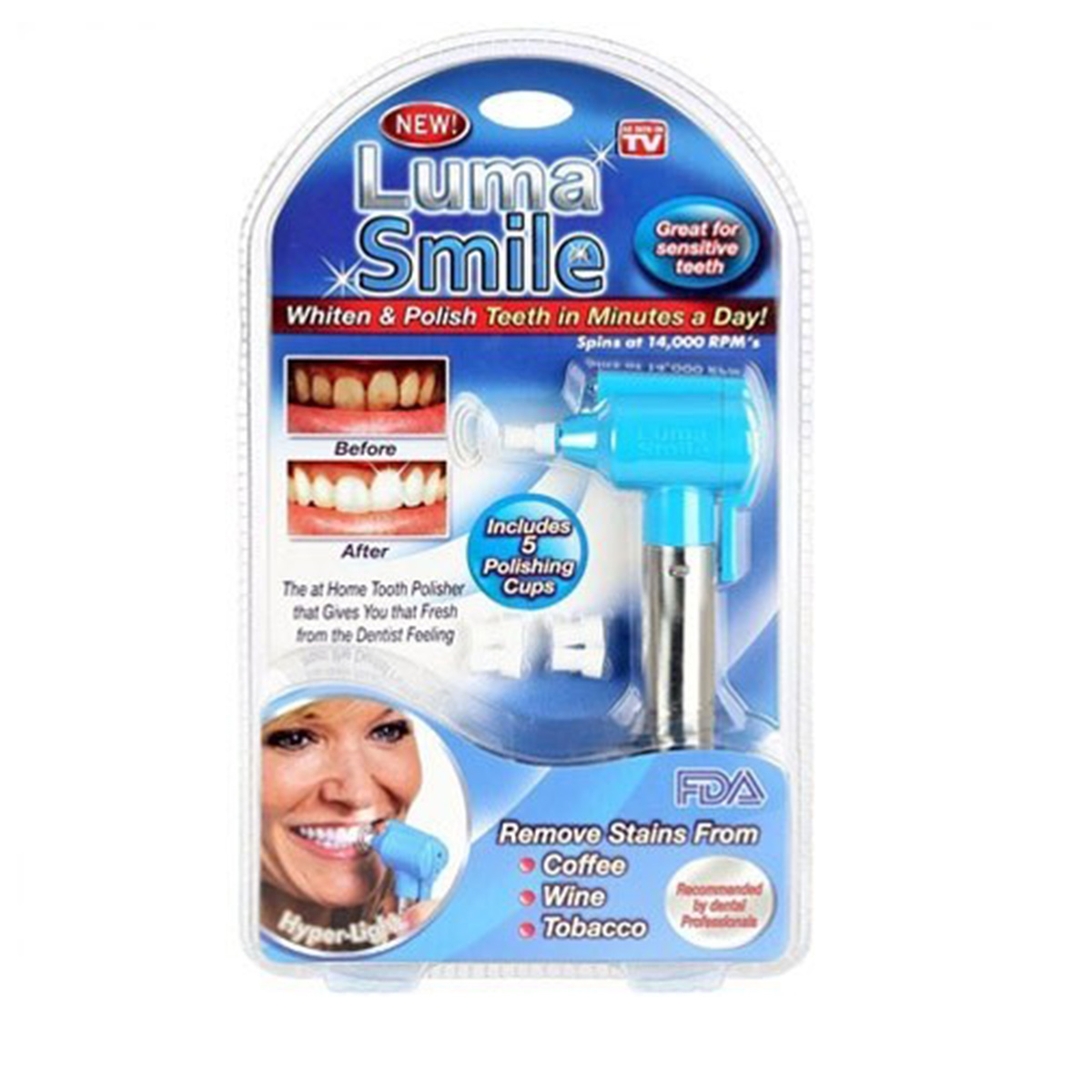 سفید کننده دندان مدل luma smile