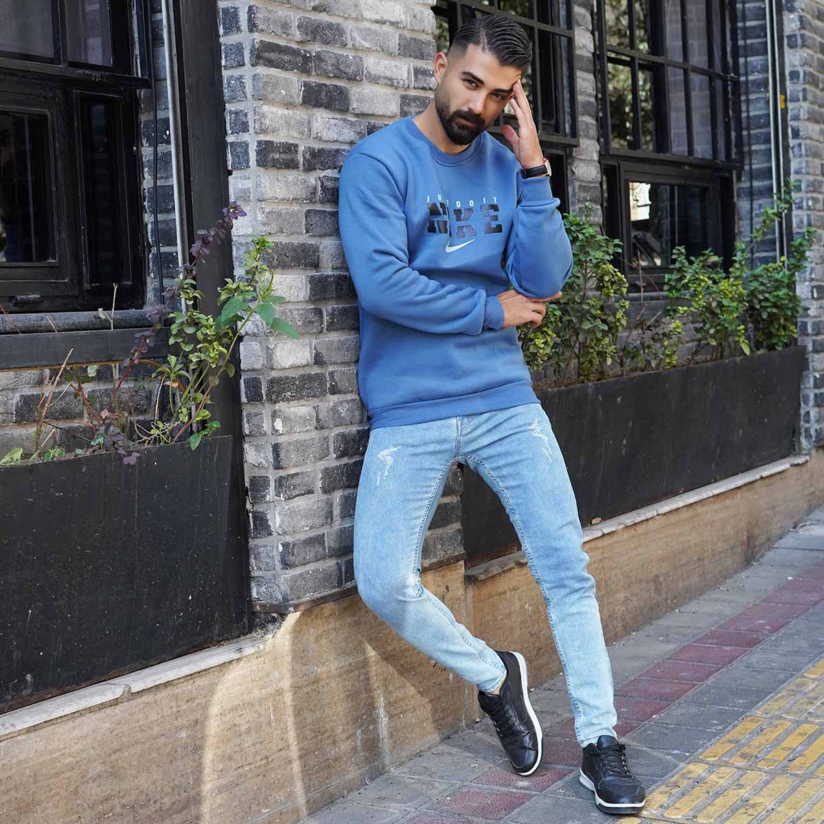 دورس نایک آبی مردانه مدل MAHRAN