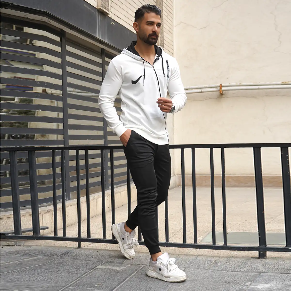 ست سوییشرت شلوارنایک مردانه مدل yato